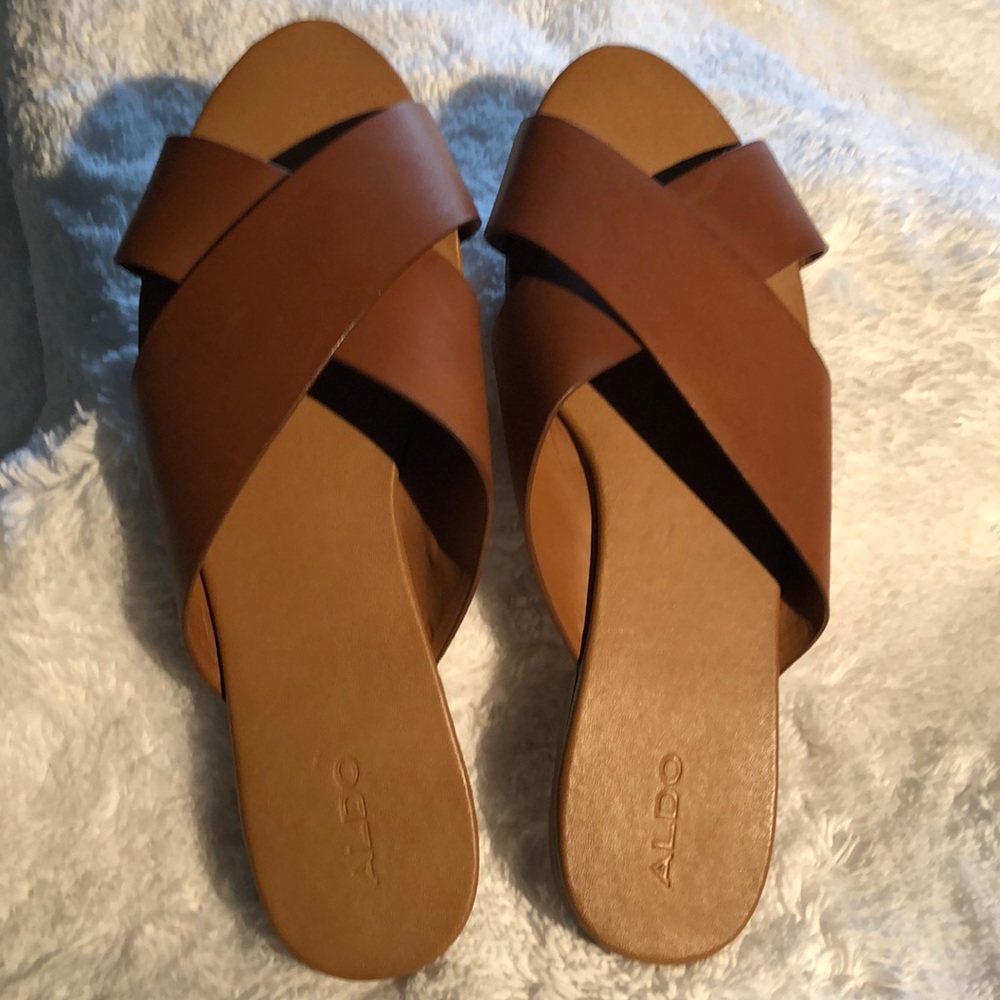Brown sandals